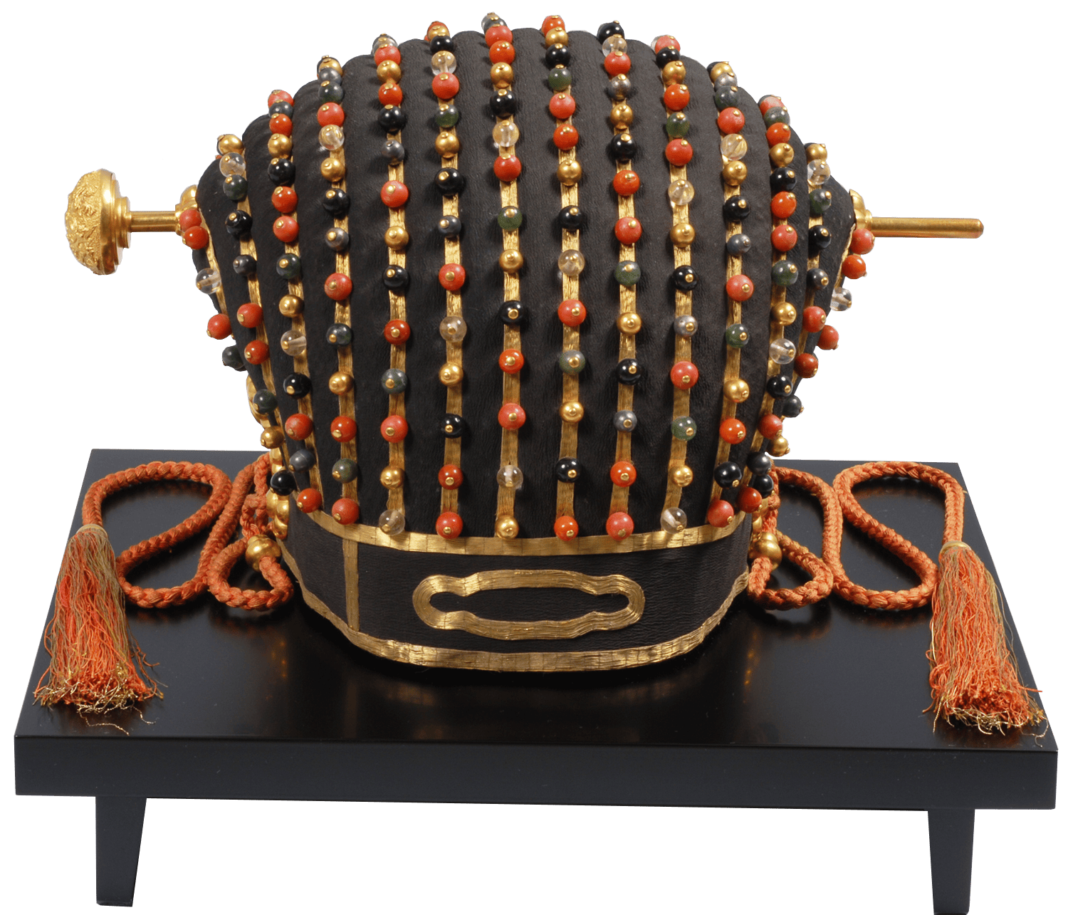 漆器 壺型 黒色 紅葉模様 漆器 壺型 黒色 紅葉模様 ディスプレイ収納・花器